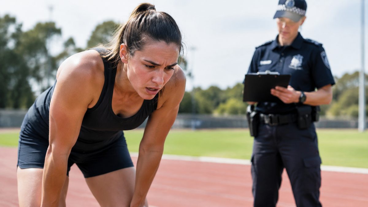 what happens if you fail the queensland police fitness test?